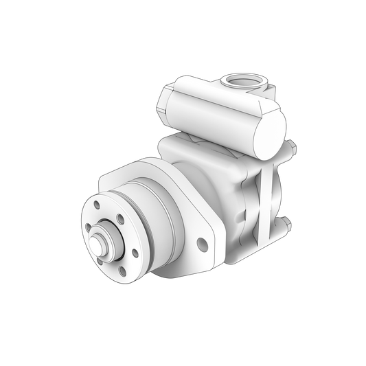 3843844 Power Steering Pump | Genuine Volvo Penta Part - photo 2 of 2