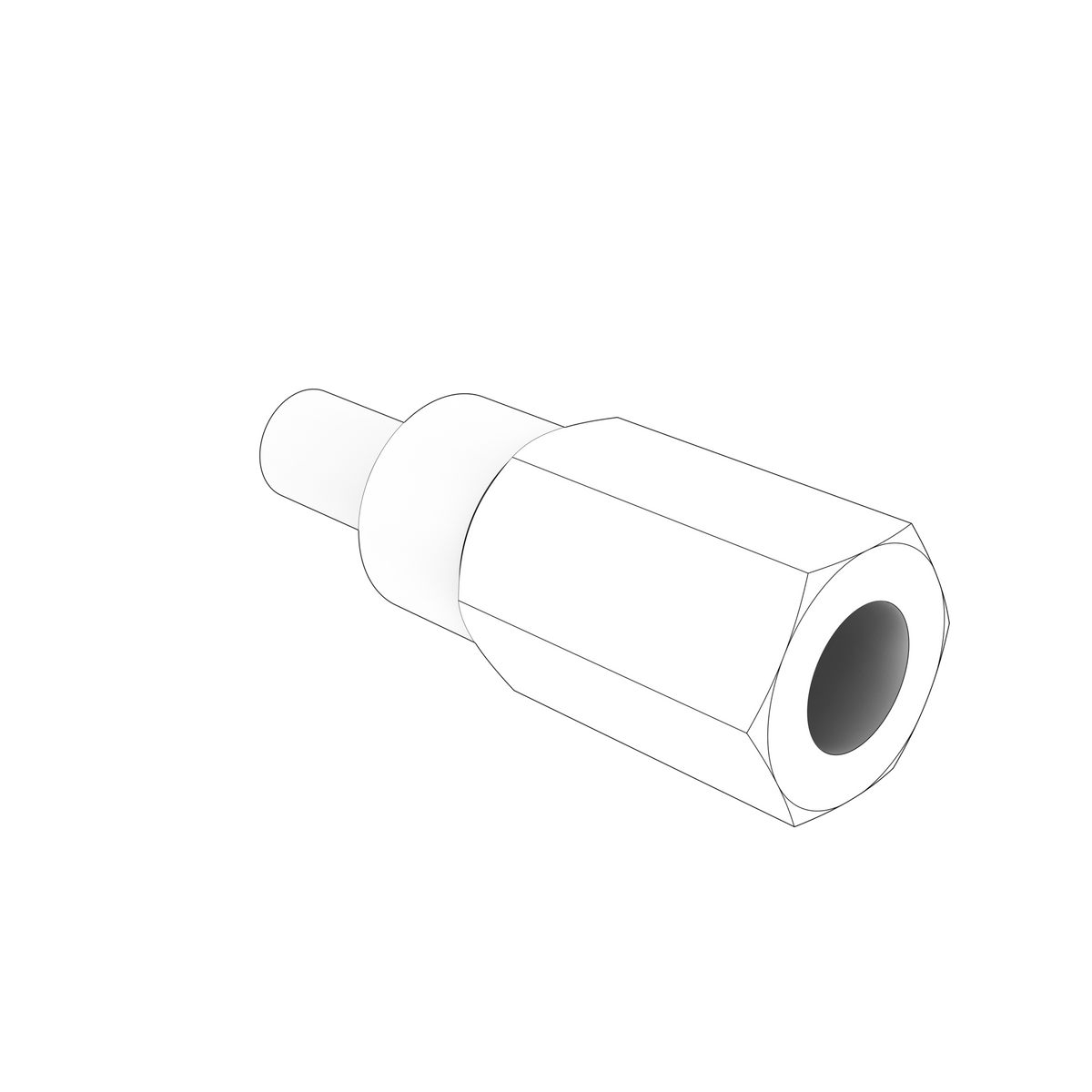 3843941 Spacer Screw | Genuine Volvo Penta Part - photo 2 of 2