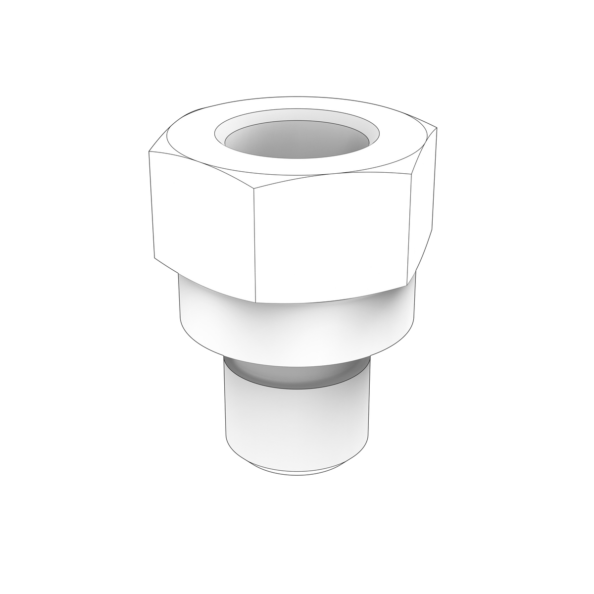 3849957 Spacer Tube | Genuine Volvo Penta Part