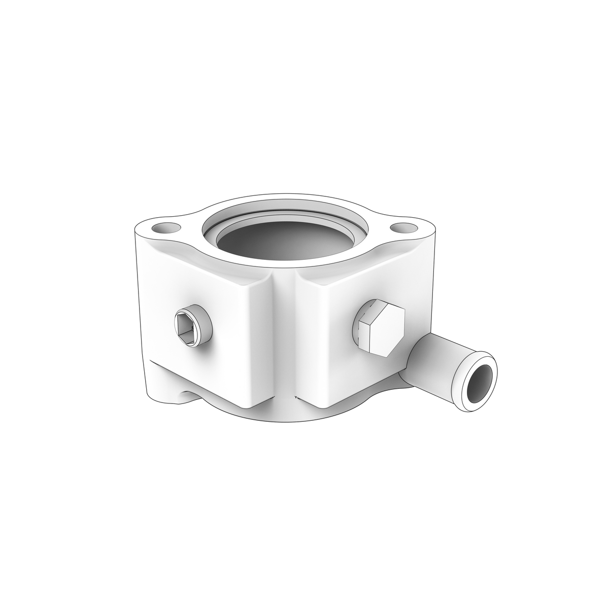 3851384 Thermostat Housing | Genuine Volvo Penta Part - photo 2 of 2