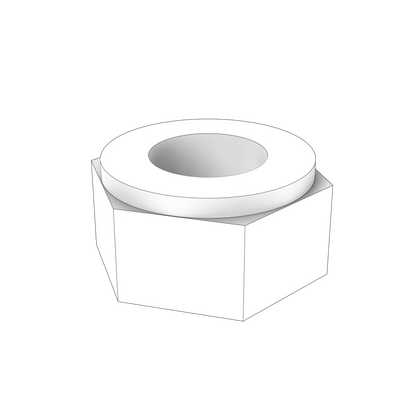 3852005 Nut | Genuine Volvo Penta Part - photo 2 of 2