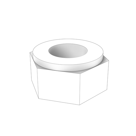 3852005 Nut | Genuine Volvo Penta Part - photo 2 of 2