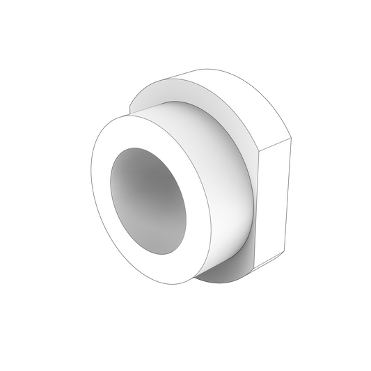 3854744 Nut | Genuine Volvo Penta Part - photo 2 of 2