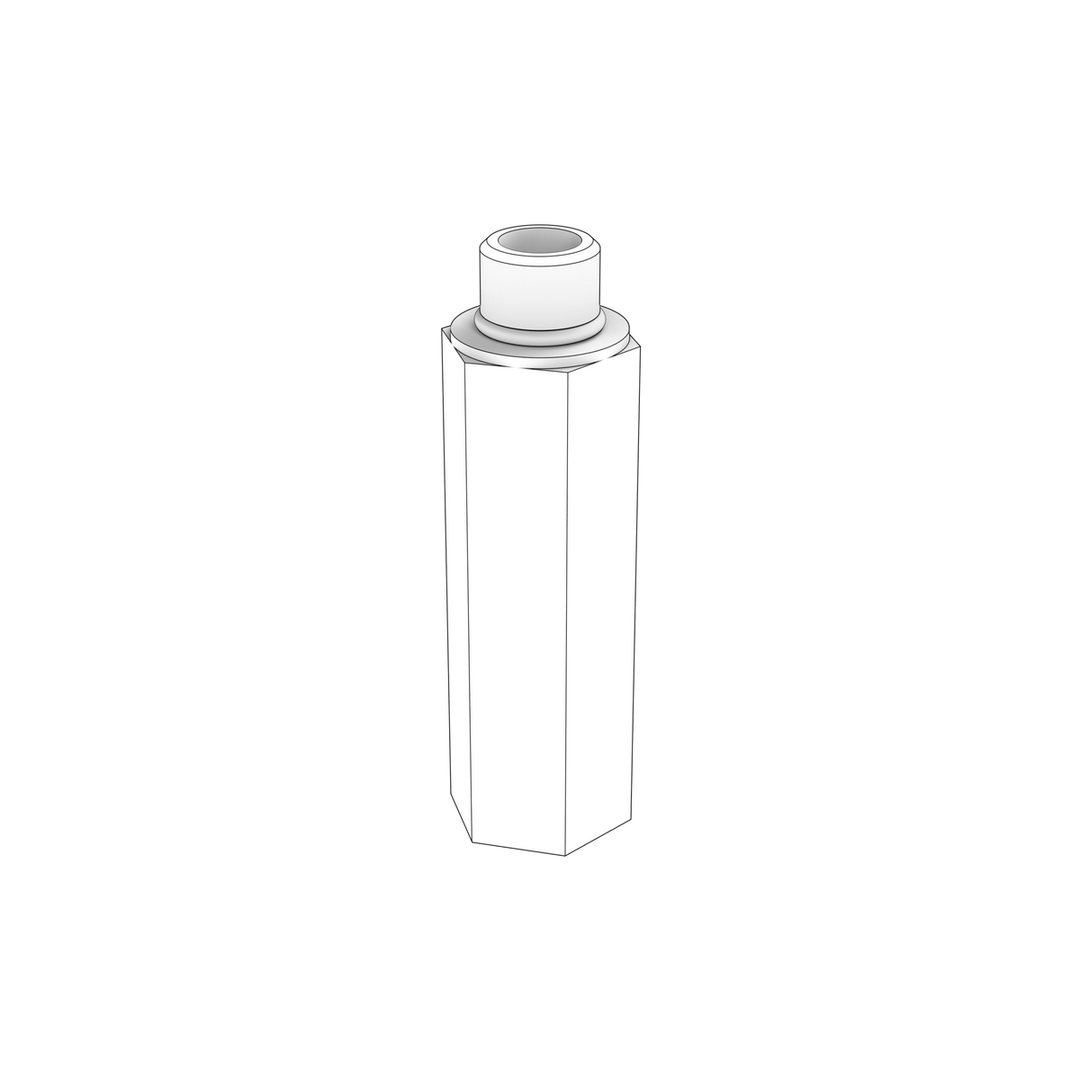 3889823 Nipple | Genuine Volvo Penta Part