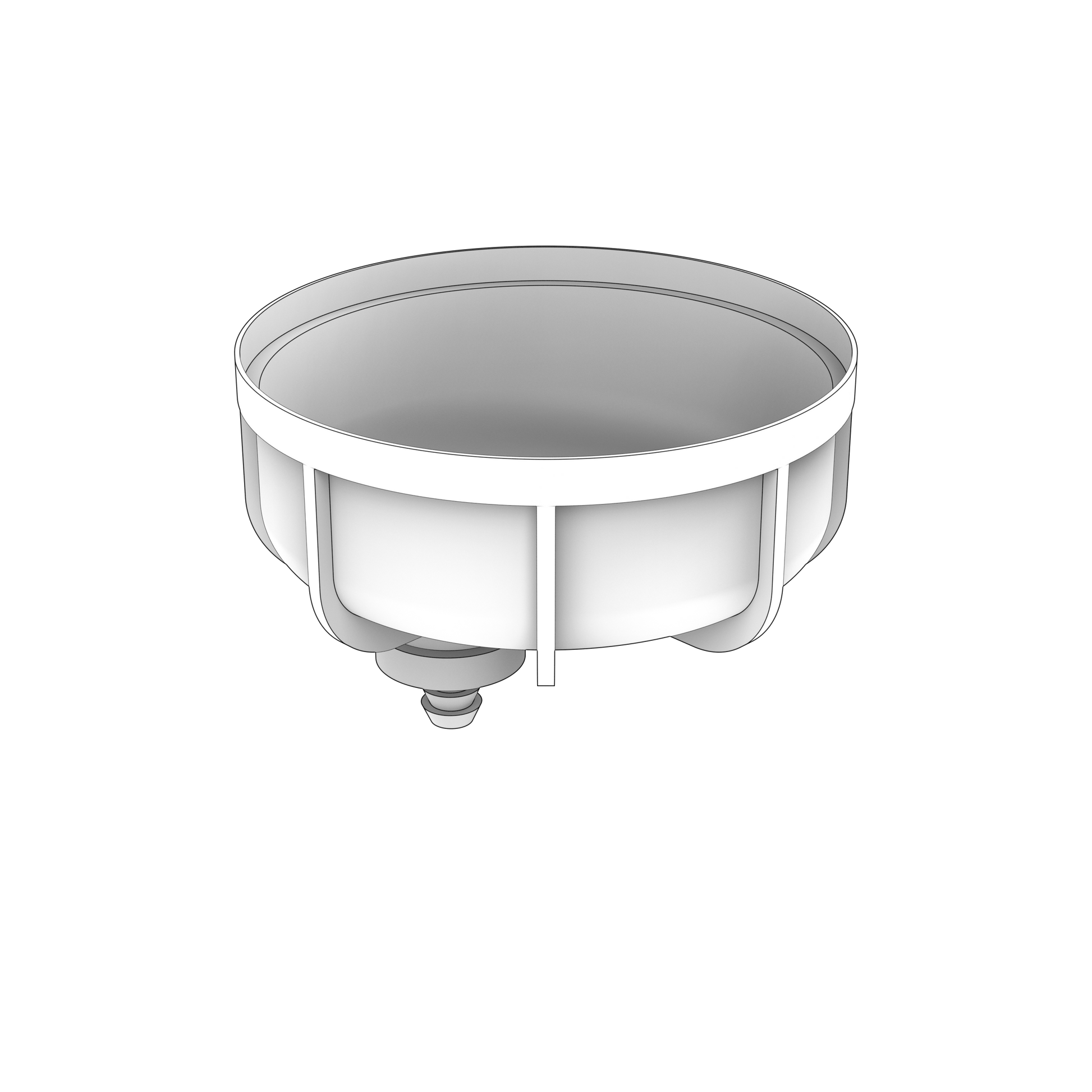 3943382 Bowl | Genuine Volvo Penta Part