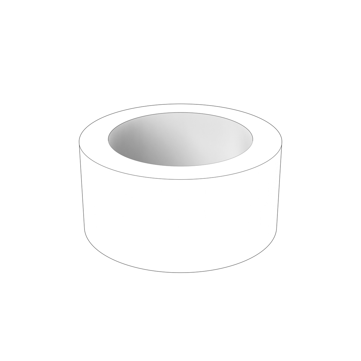 422217 Spacer Sleeve | Genuine Volvo Penta Part - photo 2 of 2