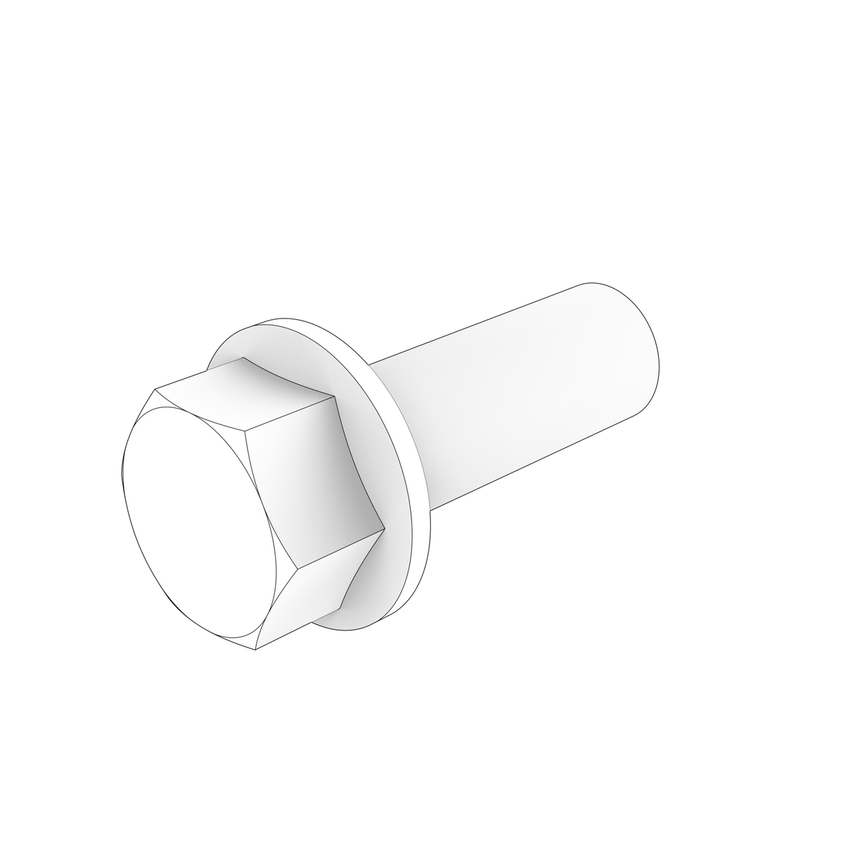 465825 Flange Screw | Genuine Volvo Penta Part