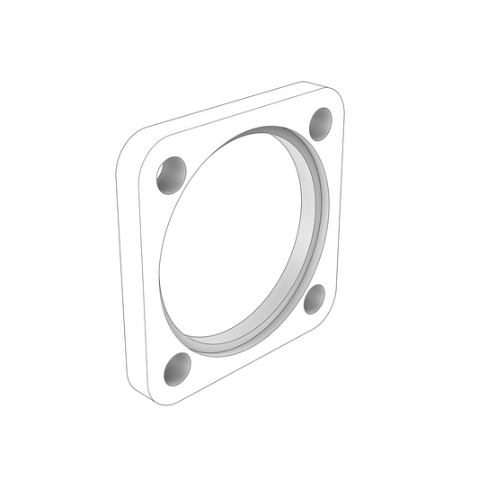 842867 Flange | Genuine Volvo Penta Part