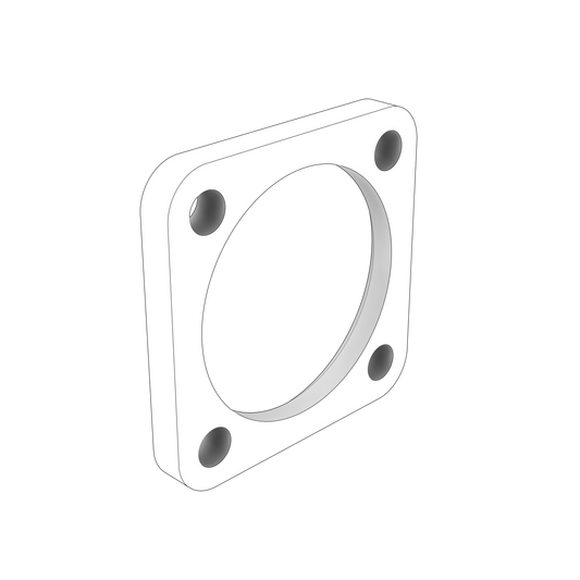 842867 Flange | Genuine Volvo Penta Part - photo 2 of 2
