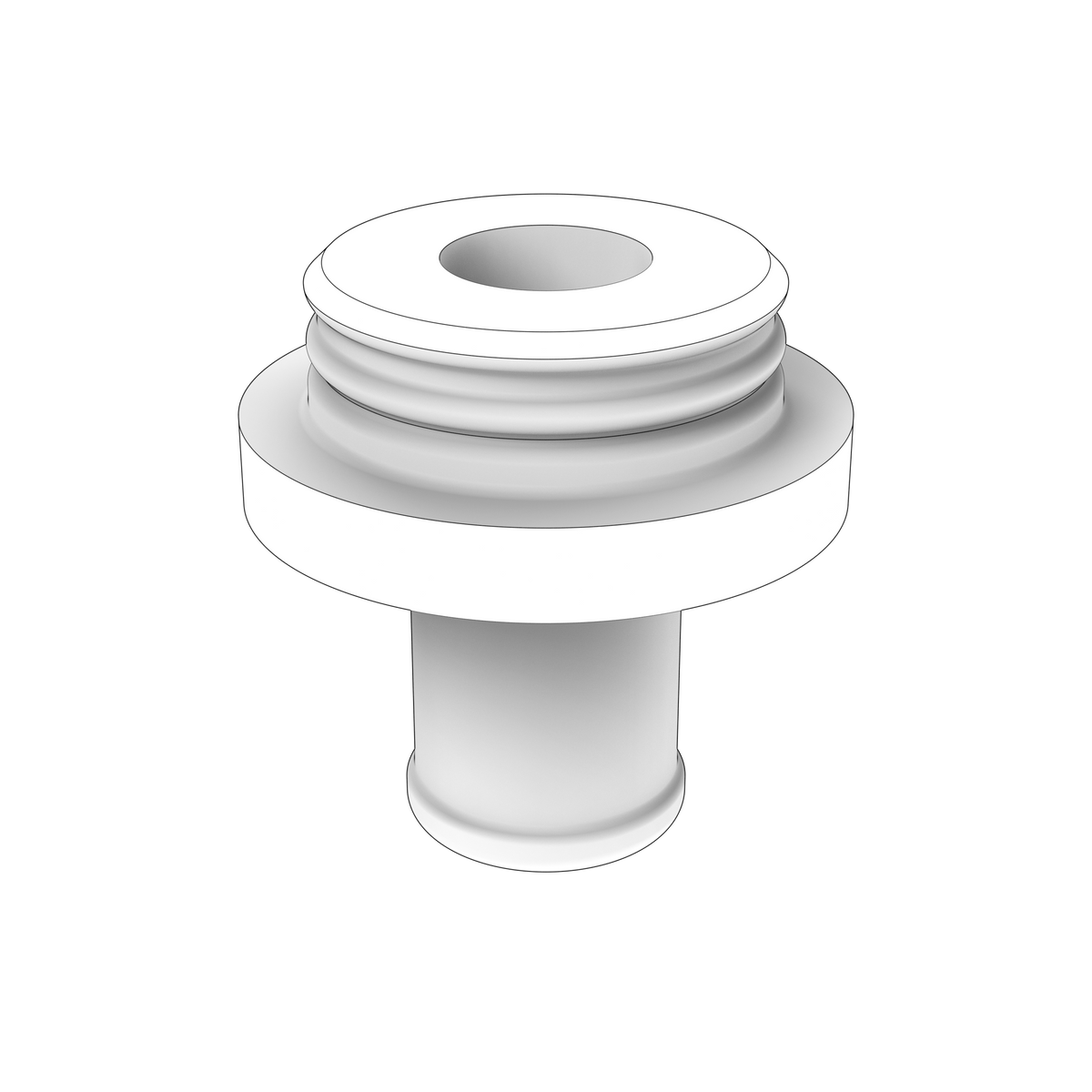 845260 Hose Attachment | Genuine Volvo Penta Part - photo 2 of 2