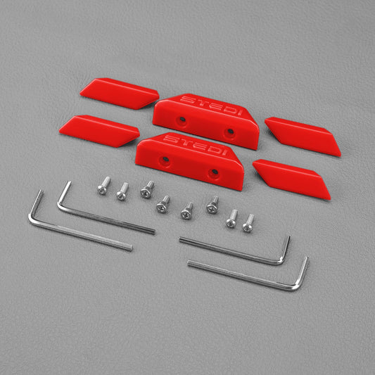 QUAD-PRO-CAP-RED Quad Pro Coloured Caps Red | Genuine STEDI Product