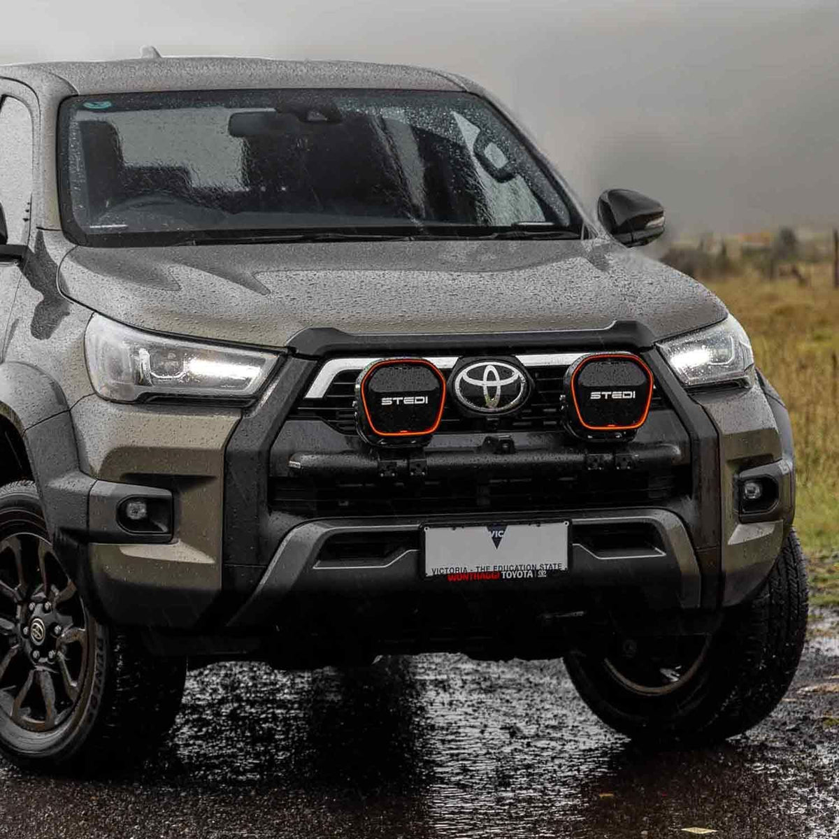 ST-11-TOY-103 Inner Grille Bracket to suit N80 Hilux Rogue | Genuine STEDI Product