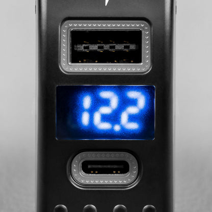 USBC-ROKSWCH Rocker Switch USB C / USB A / Volt Meter | Genuine STEDI Product, image 11