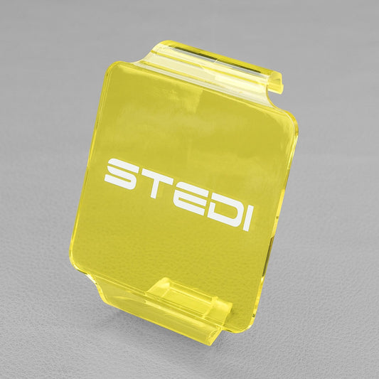 ST-12-CFC-904 C4 LED Cube Light Filter Cover (translucent black smiley) | Genuine STEDI Product