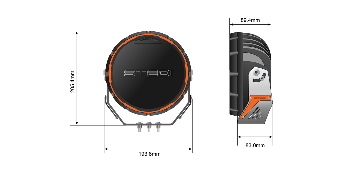 ST-01-SRT-702 Type-X Sport Plus 7" Silver Edition | Genuine STEDI Product