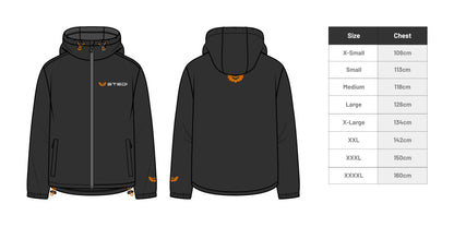ST-50-RJ-OPT STEDI Windbreaker Jacket - Black | Genuine STEDI Product