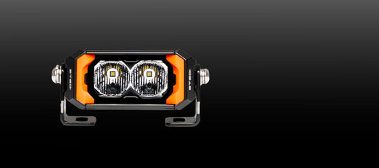 ST-02-SRT-102 Sport Plus Single Row 4.3 inch 2 LED Light Bar | Genuine STEDI Product