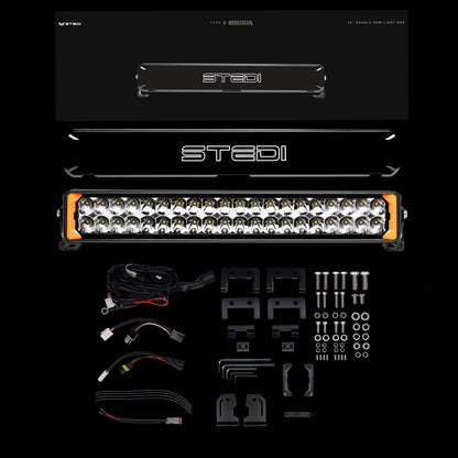 ST-02-SRT-240 Sport Plus Double Row 22 inch 40 LED Light Bar | Genuine STEDI Product