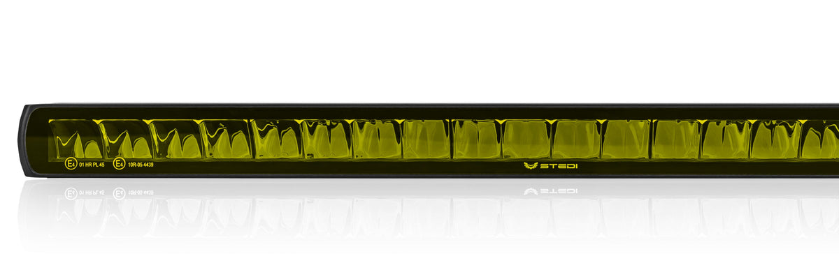 LEDST1K-20-20L-YEL 21.5 Inch E-MARK LED Light Bar Yellow | Genuine STEDI Product, image 14