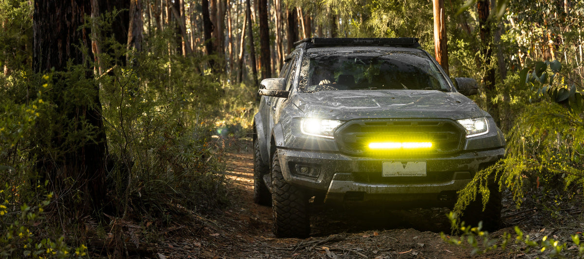 LEDST1K-20-20L-YEL 21.5 Inch E-MARK LED Light Bar Yellow | Genuine STEDI Product, image 9