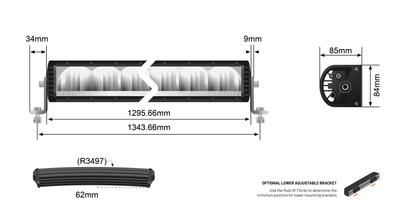 LEDST2K-50-20L Curved 50.8 Inch Super Drive 20 LED Light Bar | Genuine STEDI Product, image 14