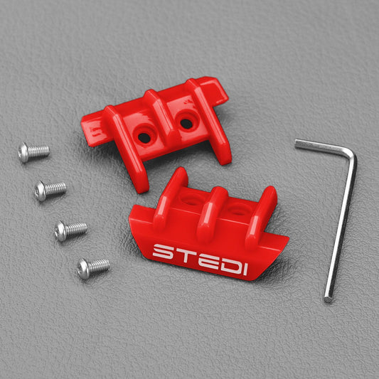 PROCAP-RED STEDI ST3303 PRO Colour Caps | Red | Genuine STEDI Product