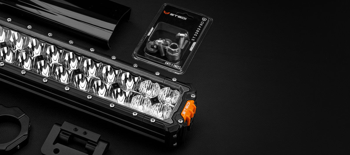 LED3303-PRO-32L-FLOOD Pro Double Row 23.3 Full Flood LED Bar | Genuine STEDI Product, image 10