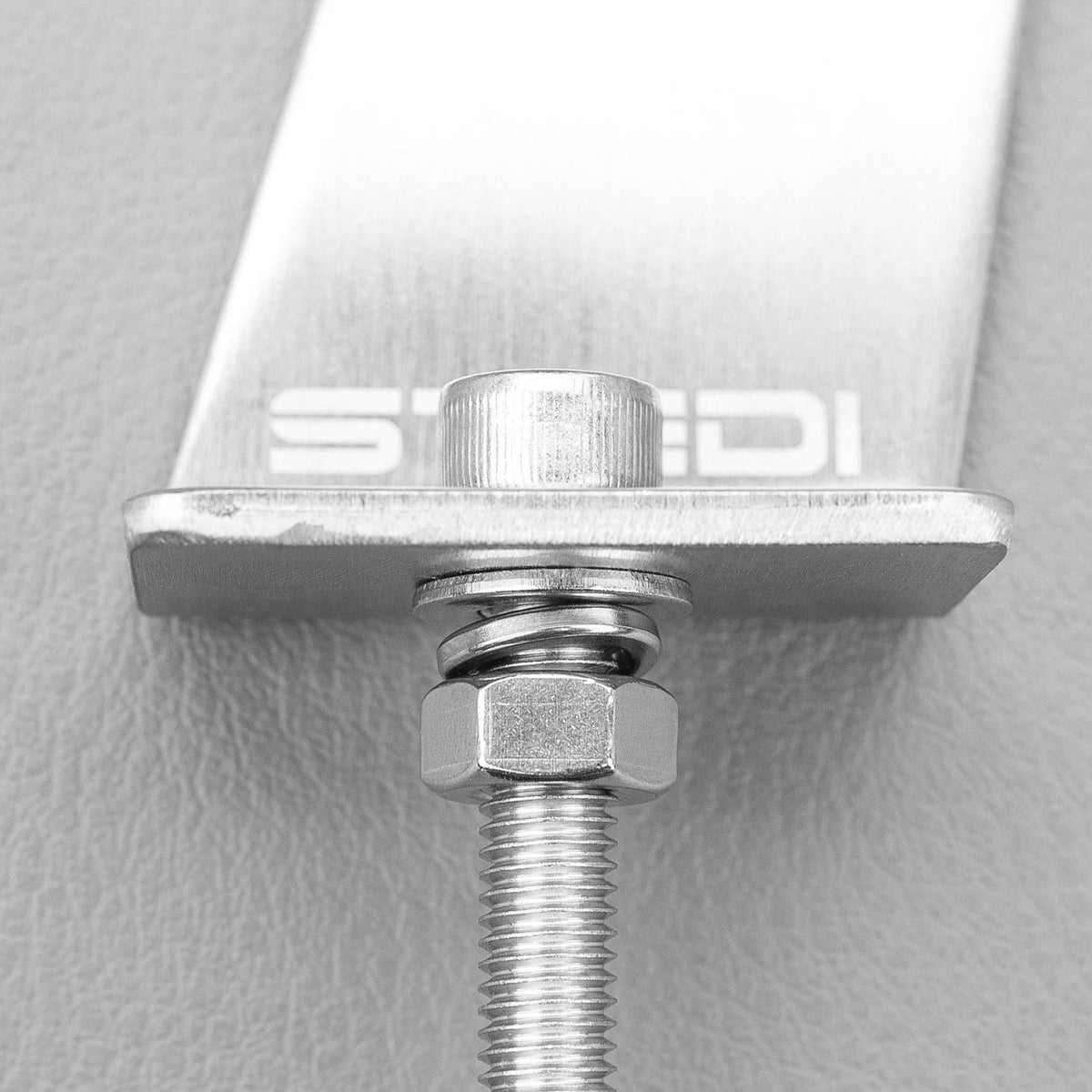 BRKST4K-SDE Side Brackets for LED Light Bars Brushed Stainless 95mm Profile | Genuine STEDI Product, image 3