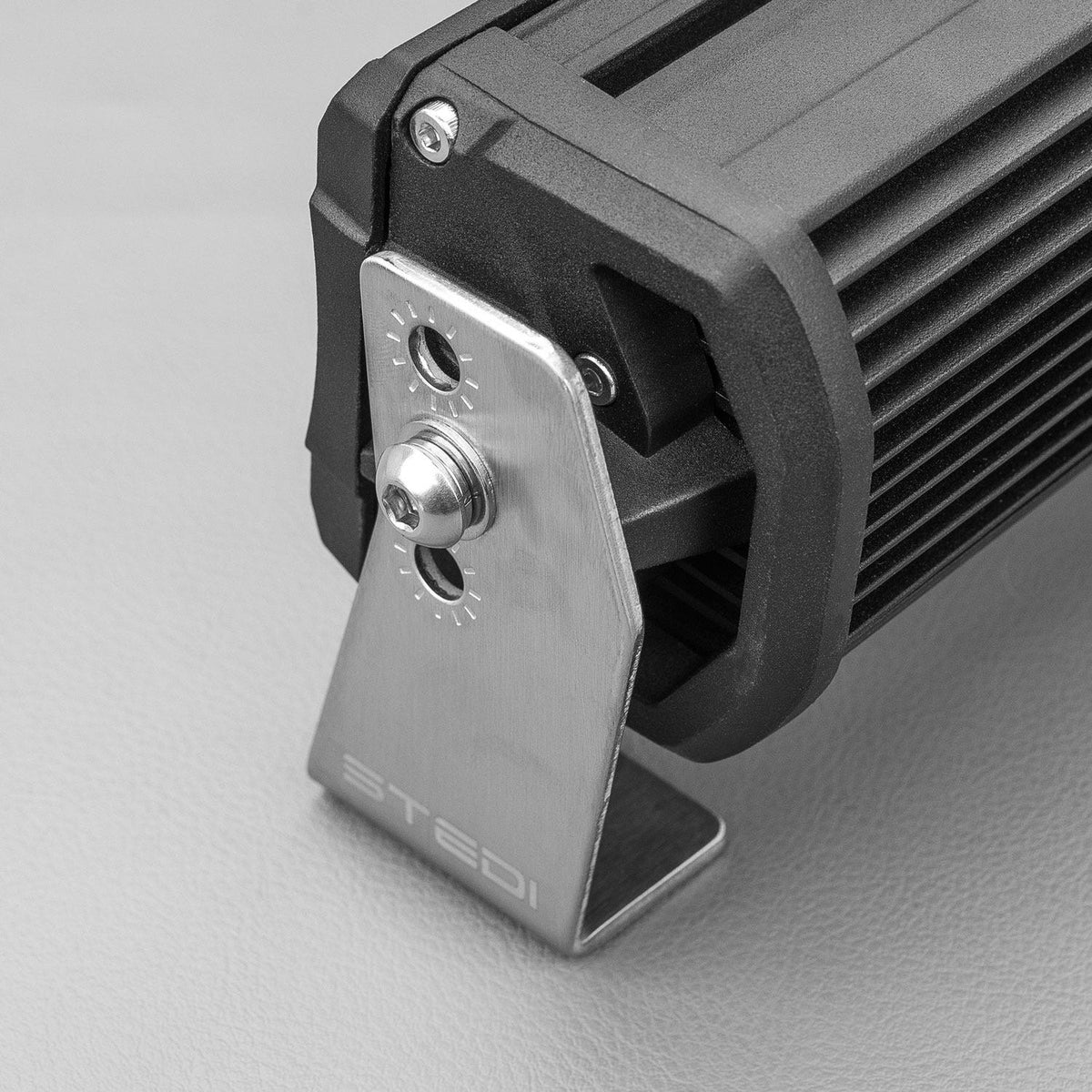 BRKST4K-SDE Side Brackets for LED Light Bars Brushed Stainless 95mm Profile | Genuine STEDI Product, image 5