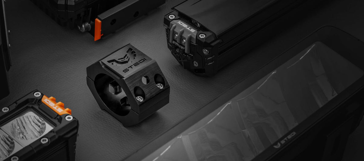 BRK-4045-TBE 40mm - 45mm Hex Bull Bar Tube Mounting Brackets | Genuine STEDI Product, image 9