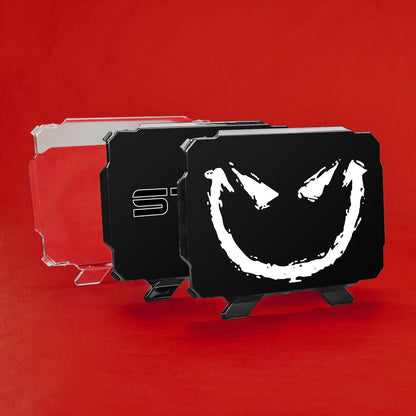 CVRQUAD-PRO-SMILEY Quad Pro Driving Light Cover (Smiley) | Genuine STEDI Product, image 10