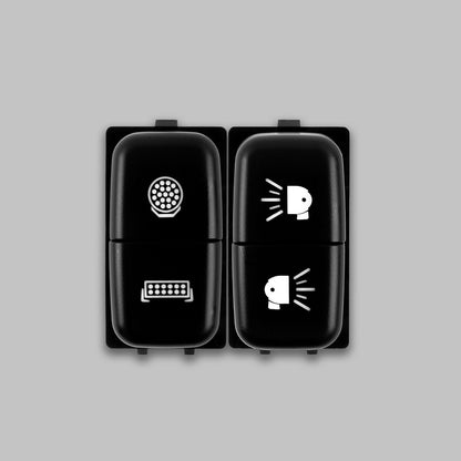 DUAL-TALL-MIT Dual Push Tall Switch to suit Mitsubishi | Genuine STEDI Product