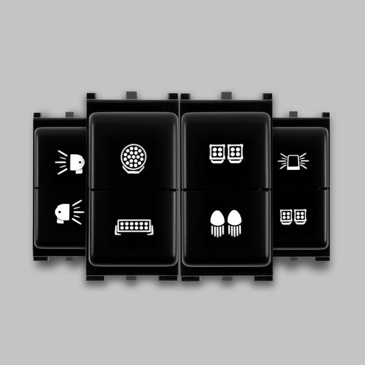 DUAL-TALL-NIS Dual Push Tall Switch to suit Nissan | Genuine STEDI Product