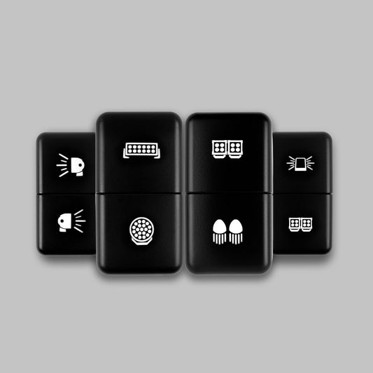 DUAL-TALL-TOY Dual Push Tall Switch to suit Toyota | Genuine STEDI Product