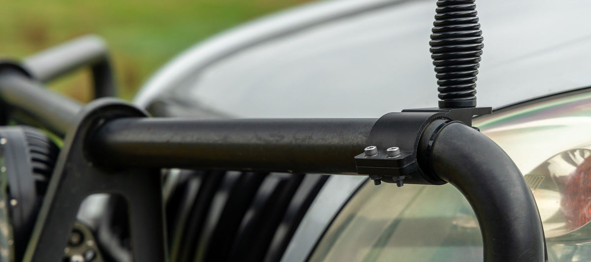 BRK4853-BLK-1 48mm - 53mm Bull Bar Tube Mounting Brackets | Black | Genuine STEDI Product, image 11
