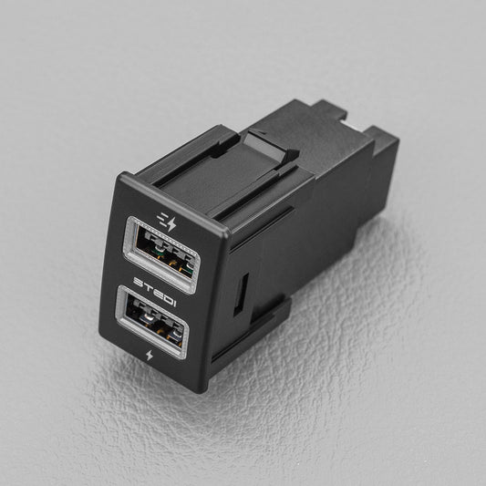 PSHSWCH-MUXDMAXBT50-DUALUSB Push Switch To Suit D-Max/BT-50 |Dual USB | Genuine STEDI Product