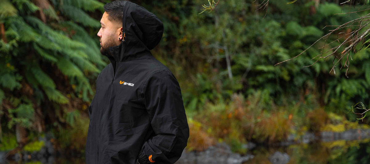 ST-50-RJ-OPT STEDI Windbreaker Jacket - Black | Genuine STEDI Product