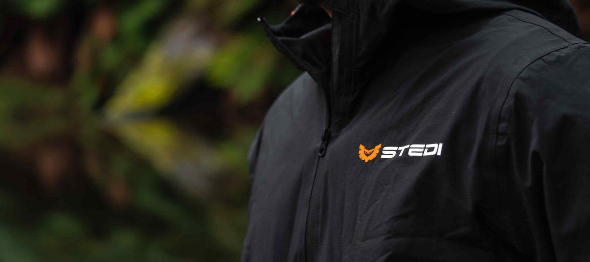 ST-50-RJ-OPT STEDI Windbreaker Jacket - Black | Genuine STEDI Product